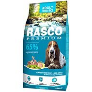 Rasco Granule Premium Adult jahňa s ryžou 15 kg - Granuly pre psov