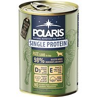 Polaris Single Protein Paté konzerva pre psov jahňacia 400 g - Konzerva pre psov