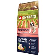 Ontario Puppy & Junior Large Chicken & Potatoes 12 kg - Kibble for Puppies