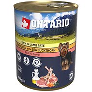 Ontario Canned lamb paté with herbs 800 g - Canned Dog Food