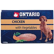 Ontario Chicken with vegetables 320 g - Pate for Dogs