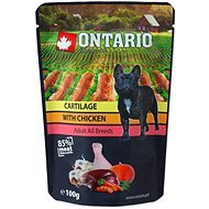 Ontario Kapsička, chrupavky s kuracím vo vývare 100 g - Kapsička pre psov