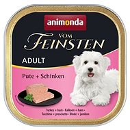 Animonda pate for dogs Adult (light lunch) turkey + ham 150 g - Dog Food in Tray