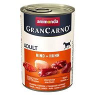 Grancarno canned food for dogs Adult beef, chicken 400 g - Canned Dog Food