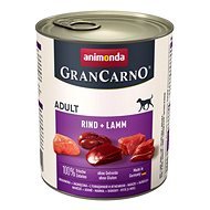 Grancarno konzerva pro psy Adult hovězí, jehněčí 400 g - Canned Dog Food