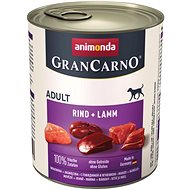 Grancarno canned food for dogs Adult beef, lamb 800 g - Canned Dog Food