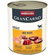 Grancarno konzerva pro psy Adult hovězí, krůta 800 g - Canned Dog Food