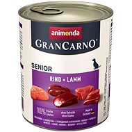 Grancarno konzerva pro psy Senior hovězí, jehněčí 800 g - Canned Dog Food