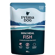 PrimaDog Mini Meal fillets with fish in juice 85 g - Dog Food Pouch