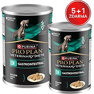 Pro Plan Veterinary Diets Canine EN Gastrointestinal 400 g 5+1 can for free - Diet Dog Canned Food