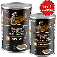 Pro Plan Veterinary Diets Canine NF Renal Function 400 g 5+1 free can - Diet Dog Canned Food