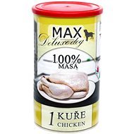 MAX deluxe celé kuře 1200 g  - Canned Dog Food