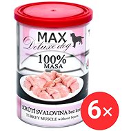 Sokol Falco MAX deluxe boneless turkey muscle 6 × 400 g - Canned Dog Food