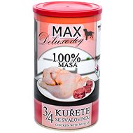Sokol Falco MAX deluxe 3/4 chicken with muscle meat 1200 g - Canned Dog Food