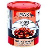 Sokol Falco MAX deluxe beef cubes 800 g - Canned Dog Food