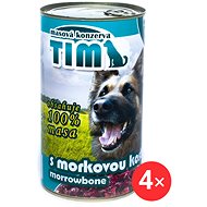 Falcon Falco TIM with turkey bone 4 × 1200 g - Canned Dog Food