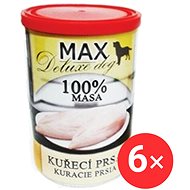Sokol Falco MAX deluxe boneless chicken breast 6 × 400 g - Canned Dog Food