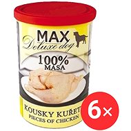 Sokol Falco MAX deluxe chicken pieces 6 × 400 g - Canned Dog Food