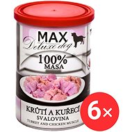 Sokol Falco MAX deluxe turkey and chicken 6 × 400 g - Canned Dog Food