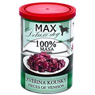 Sokol Falco MAX deluxe venison pieces 400 g - Canned Dog Food