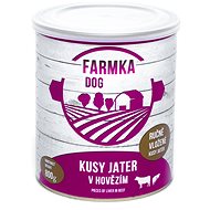 Sokol Falco FARMKA DOG with liver 800 g - Canned Dog Food