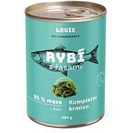 LOUIE fish (95% solids) with algae 400 g - Canned Dog Food