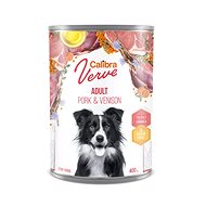 Calibra Dog Verve cons. GF Adult Pork & Venison 400 g - Canned Dog Food