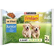 Friskies Junior pouches for puppies, chicken in gravy 4x85g - Dog Food Pouch