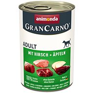 Animonda Gran Carno Adult with deer and apples 400 g - Canned Dog Food