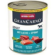 Animonda Gran Carno Adult with salmon and spinach 800 g - Canned Dog Food