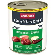 Animonda Gran Carno Adult with deer and apples 800 g - Canned Dog Food