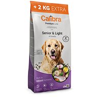 Calibra Dog Premium Line Senior & Light 12 + 2 kg - Dog Kibble
