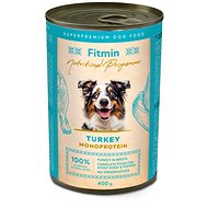 Fitmin Canned turkey for dogs 400 g - Canned Dog Food
