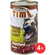 Sokol Falco TIM duck 4 × 1200 g - Canned Dog Food