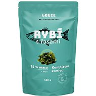 LOUIE kapsička rybí (95% v pevné složce) s řasami, vitamíny a minerály 150 g - Dog Food Pouch
