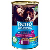 Reno canned dog food with veal 1240 g - Canned Dog Food