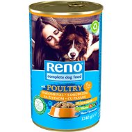 Reno canned dog food with poultry 1240 g - Canned Dog Food