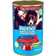 Reno canned dog food with beef 1240 g - Canned Dog Food