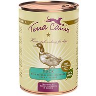 Terra Canis Classic Canned duck with natural rice, beetroot, pear and sesame 400 g - Canned Dog Food