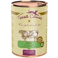 Terra Canis Classic Canned Beef with carrot, apple and natural rice 400 g - Canned Dog Food