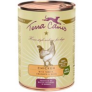 Terra Canis Classic Canned chicken with amaranth, tomatoes and basil 400 g - Canned Dog Food