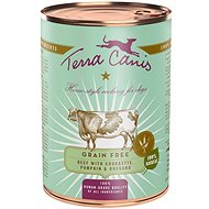 Terra Canis Grain Free Canned Beef with zucchini, pumpkin and oregano 400 g - Canned Dog Food