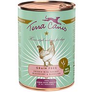 Terra Canis Grain Free Canned Chicken with parsnip, dandelion and chamomile 400 g - Canned Dog Food