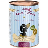 Terra Canis Canned food for puppies Chicken with pumpkin, chamomile and flower pollen 400 g - Canned Dog Food