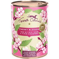 Terra Canis Flower Menu Cherry Blossom Canned Chicken with rice, sesame and cherry puree 400 g - Canned Dog Food