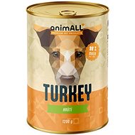 animALL canned turkey 1200 g - Canned Dog Food