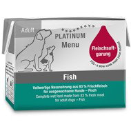 Platinum Natural Menu Fish 90 g 12 pcs - Canned Dog Food