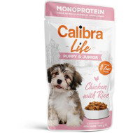 Calibra Dog Life Puppy & Junior Chicken 150 g - Dog Food Pouch