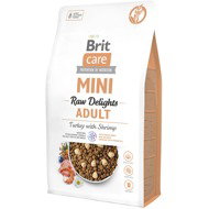 Brit Care Mini FD Raw Delights Turkey with prawns 2 kg - Dog Kibble