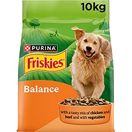 Friskies Balance dry food for dogs, chicken and vegetables 10kg - Dog Kibble